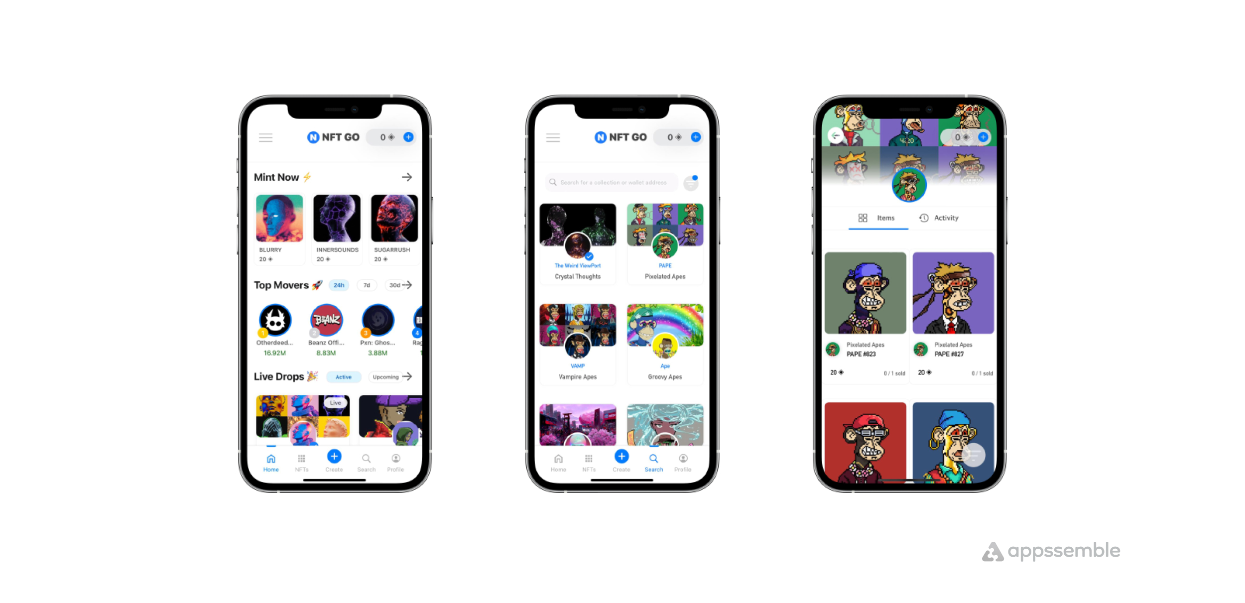 The future of non-fungible tokens (NFTs) and mobile apps